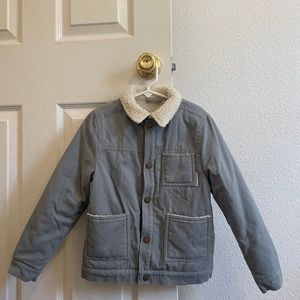 Boys Rylee + Cru Shearling Chore Coat 6-7y